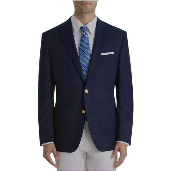Burberrys Blue Jacket Blazer | Size 39R - Picture 9 of 10